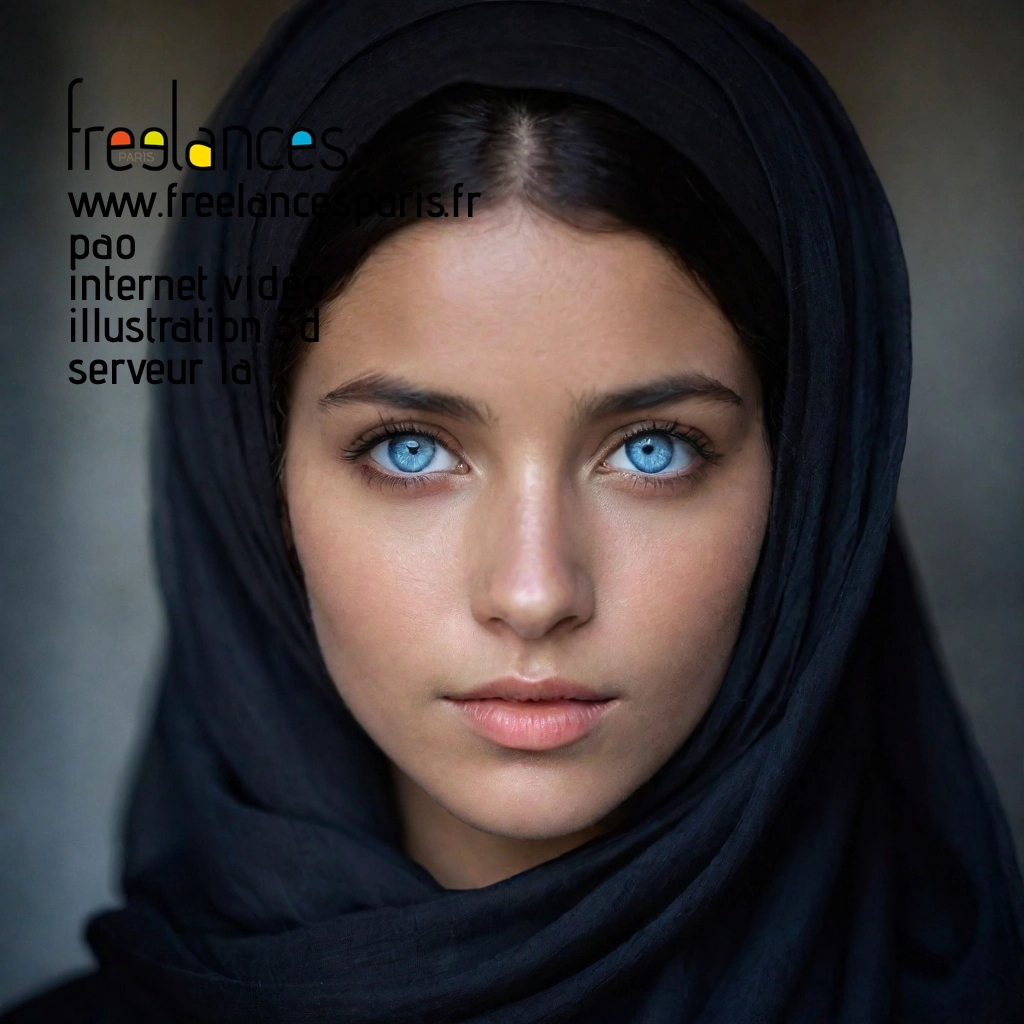 Pao mise en page internet vidéo illustration 3d serveur IA générative AI freelance paris studio de création magazines 732brzz0